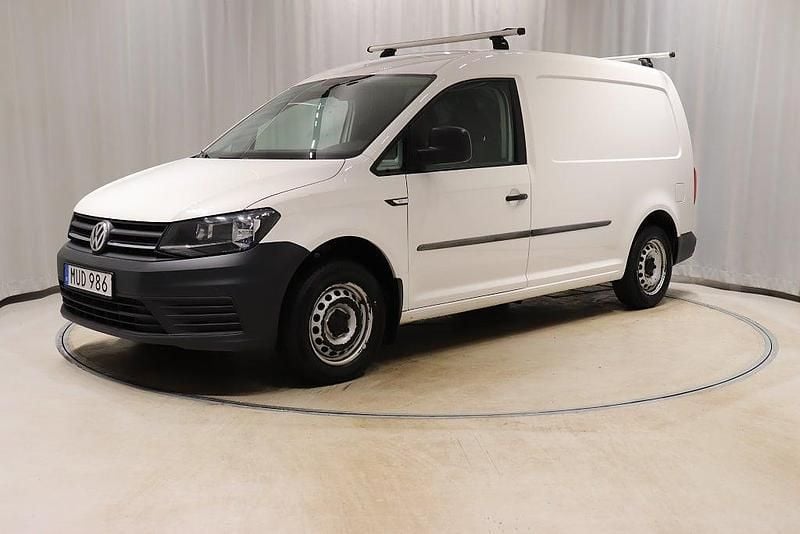 Begagnad VW Caddy Maxi 102 HK (75 kW) 2018 Vit Minibuss