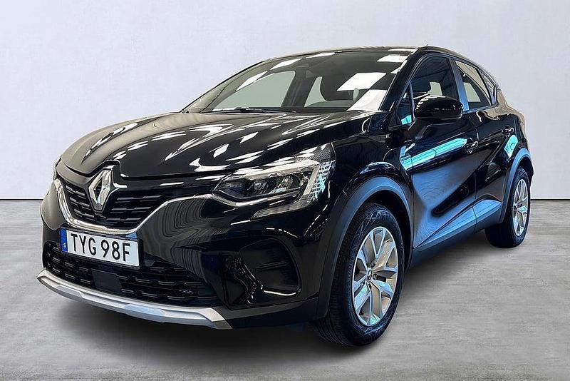 Svart Begagnad 2022 Renault Captur Zen SUV | 239 900 kr (Lite dyr) - Bild 1/4