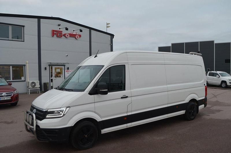 Vit Begagnad 2019 VW Crafter Van | 359 000 kr (Marknadspris) - Bild 1/4
