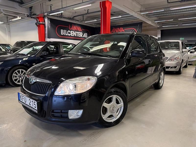 Begagnad Skoda Fabia Sport 69 HK (50 kW) 2009 Svart Halvkombi
