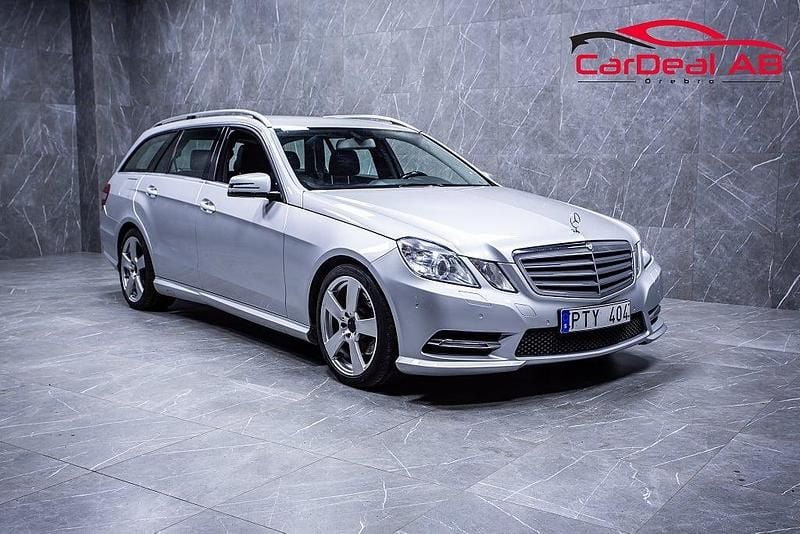 Silver Begagnad 2012 Mercedes E220 Kombi | 98 800 kr (Marknadspris) - Bild 1/4
