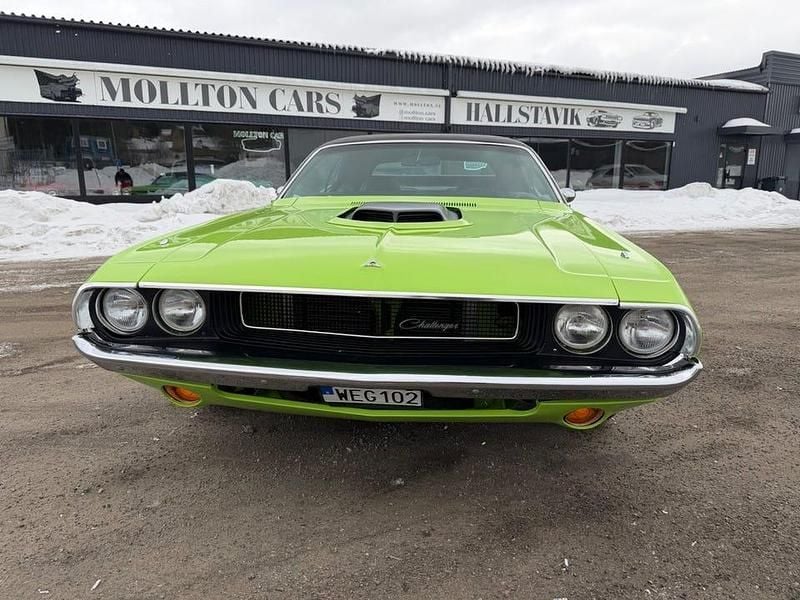 Begagnad Dodge Challenger SE 334 HK (245 kW) 1970 Grön Sportkupé