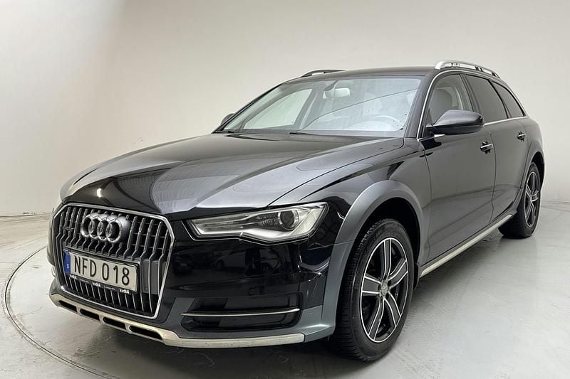 Svart Begagnad 2016 Audi A6 Allroad Kombi | 194 900 kr (Bra pris) - Bild 1/4