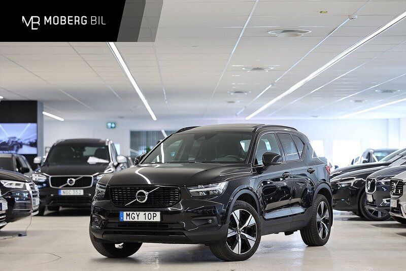 Svart Begagnad 2021 Volvo XC40 R-Design SUV | 359 900 kr (Lite dyr) - Bild 1/3