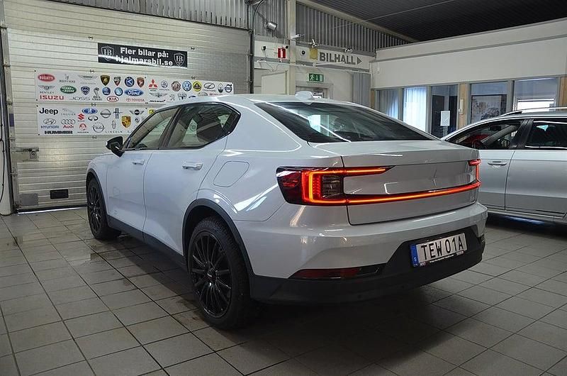 Begagnad Polestar 2 Long Range Single Motor 219 kW (299 HK) 2022 Silver Halvkombi