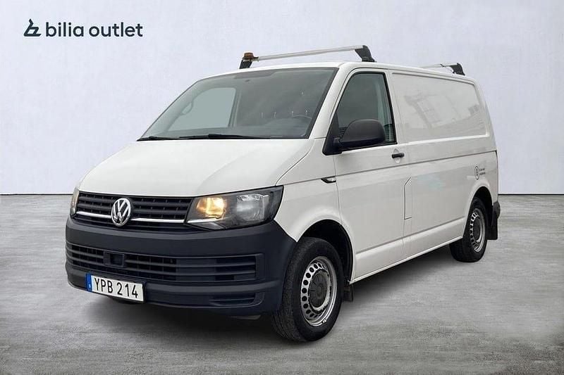 Vit Begagnad 2018 VW T6 Van | 229 900 kr (Marknadspris) - Bild 1/4
