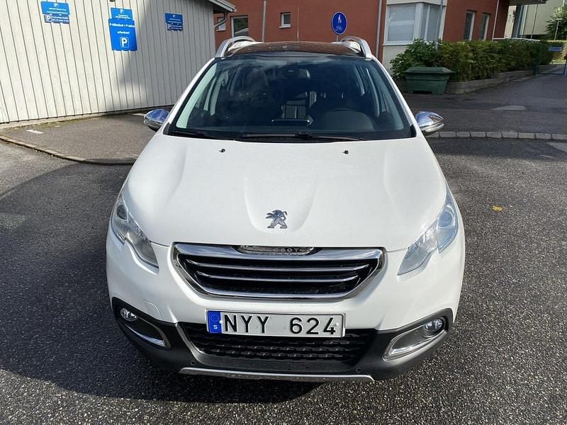 Vit Begagnad 2013 Peugeot 2008 SUV | 86 000 kr (Marknadspris) - Bild 1/4