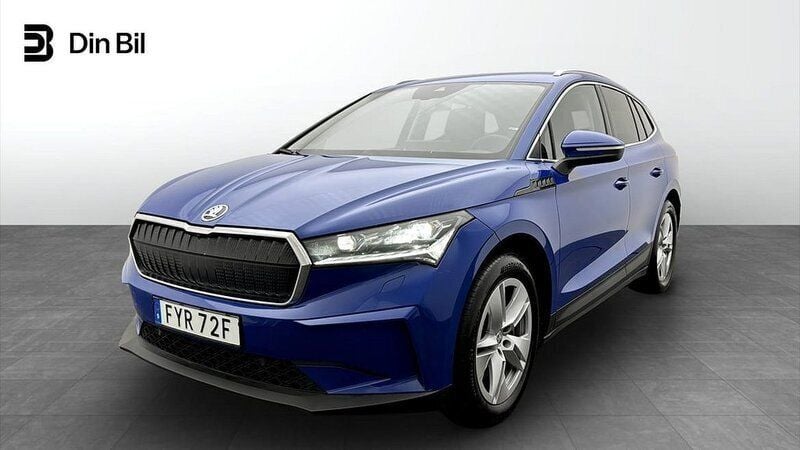 Blå Begagnad 2022 Skoda Enyaq iV SUV | 349 000 kr (Superpris) - Bild 1/4