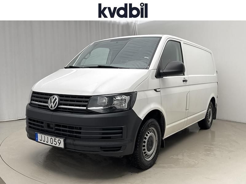 Vit Begagnad 2019 VW Transporter Van | 189 000 kr - Bild 1/3
