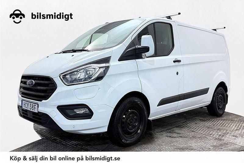 Vit Begagnad 2020 Ford Transit Custom Minibuss | 238 900 kr - Bild 1/3