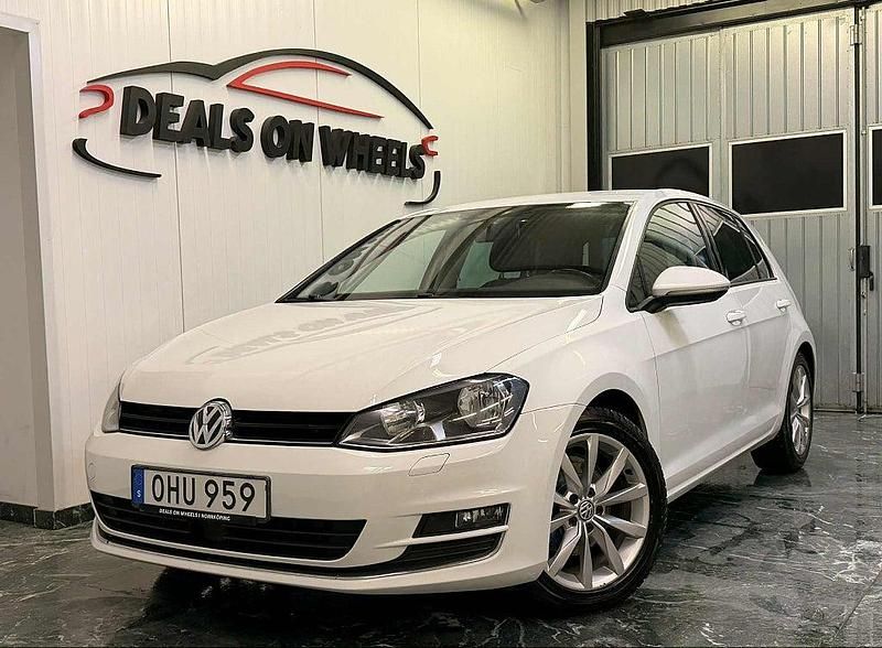 Begagnad VW Golf VII GT 150 HK (110 kW) 2016 Vit Halvkombi