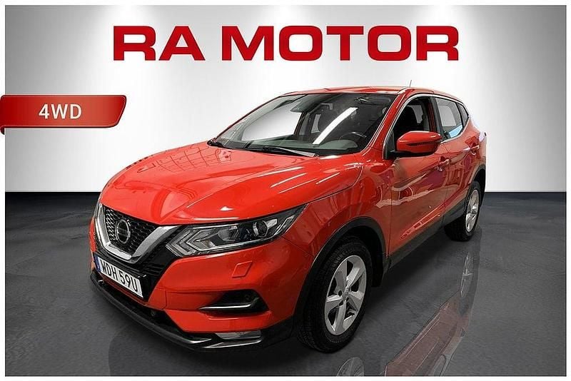 Röd Begagnad 2020 Nissan Qashqai Acenta SUV | 149 900 kr (Bra pris) - Bild 1/4