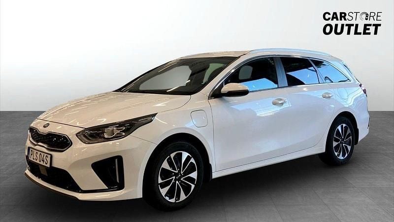 Vit Begagnad 2021 Kia Ceed Sportswagon Advance Kombi | 229 900 kr (Bra pris) - Bild 1/4