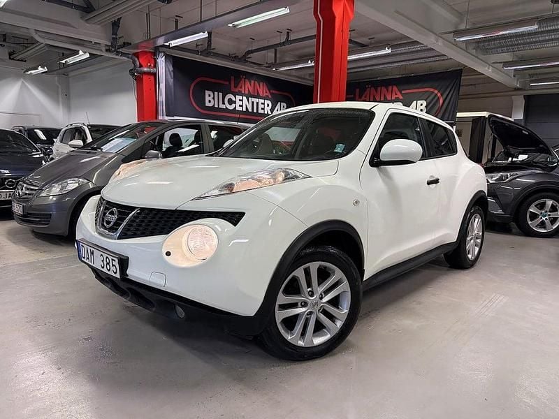Vit Begagnad 2012 Nissan Juke SUV | 79 900 kr (Lite dyr) - Bild 1/4