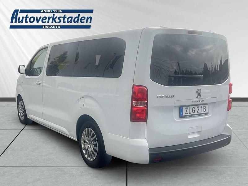 Begagnad Peugeot Traveller Business-Line 146 HK (107 kW) 2022 Vit Minibuss