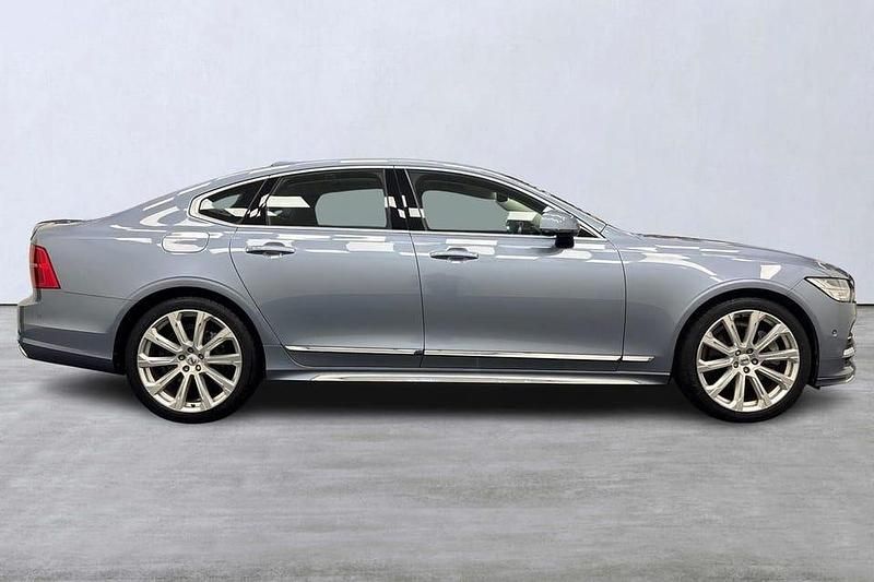 Begagnad Volvo S90 Inscription 412 HK (303 kW) 2018 Blå Sedan
