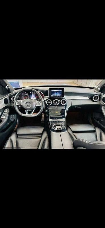 Silver Begagnad 2018 Mercedes C220 AMG line Sedan | 255 000 kr (Marknadspris) - Bild 1/4