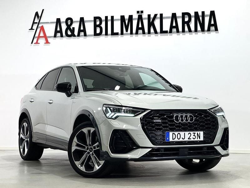 Silver Begagnad 2019 Audi Q3 Sportback S-Line SUV | 389 900 kr - Bild 1/4
