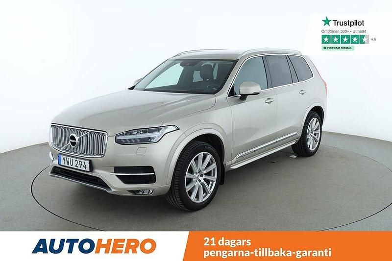 Ljusbrun Begagnad 2017 Volvo XC90 Inscription SUV | 378 000 kr (Bra pris) - Bild 1/4