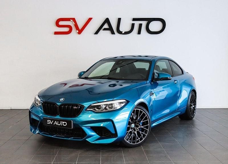 Blå Begagnad 2020 BMW M2 Competition Edition Sportkupé | 499 900 kr (Superpris) - Bild 1/4