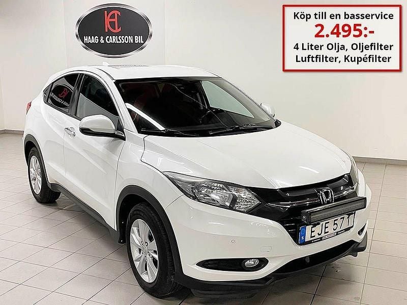 Vit Begagnad 2015 Honda HR-V SUV | 99 000 kr - Bild 1/4