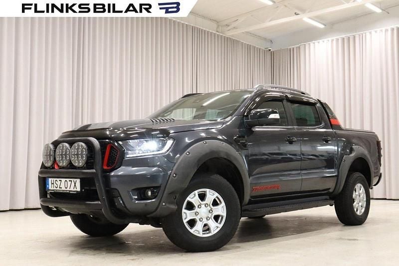 Grå Begagnad 2021 Ford Ranger Pickup | 369 900 kr (Bra pris) - Bild 1/4