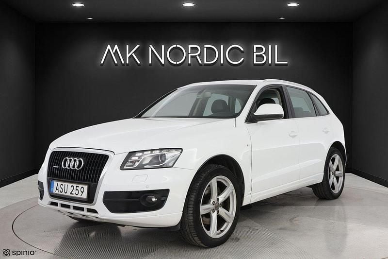 Vit Begagnad 2008 Audi Q5 S-Line SUV | 119 000 kr (Dyr) - Bild 1/4