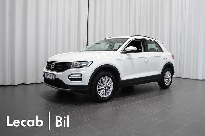 Vit Begagnad 2021 VW T-Roc SUV | 209 500 kr (Superpris) - Bild 1/4