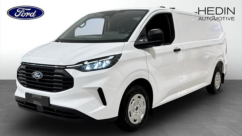 Vit Ny 2025 Ford Transit Custom Trend Pickup | 588 200 kr (Marknadspris) - Bild 1/4