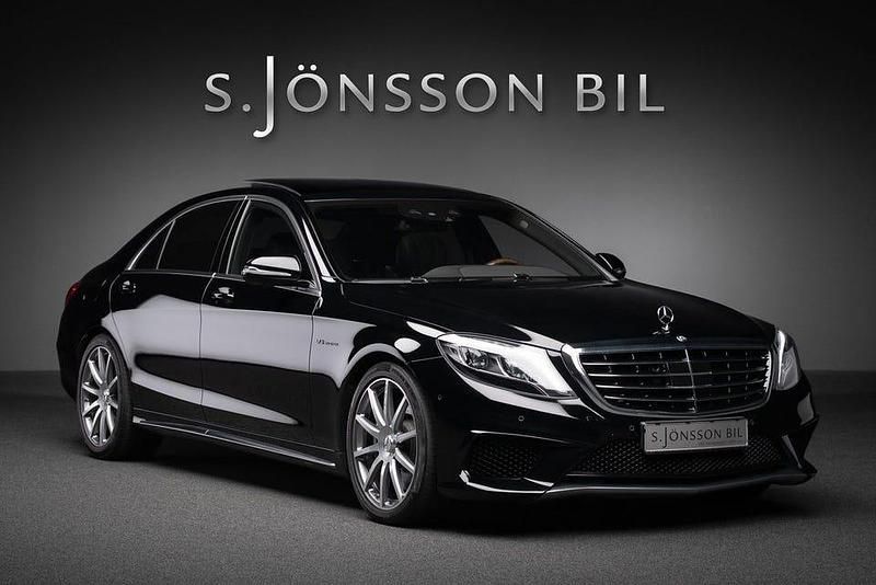 Svart Begagnad 2014 Mercedes S63L AMG AMG Sedan | 879 000 kr - Bild 1/4