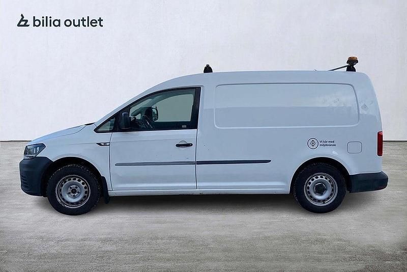 Begagnad VW Caddy Maxi 102 HK (75 kW) 2017 Vit Minibuss