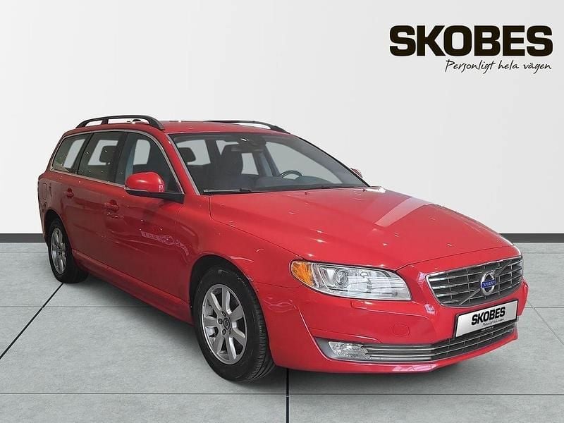 Röd Begagnad 2014 Volvo V70 Business Edition Kombi | 169 900 kr (Marknadspris) - Bild 1/3