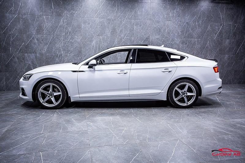 Begagnad Audi A5 Sportback Proline 190 HK (139 kW) 2017 Vit Halvkombi
