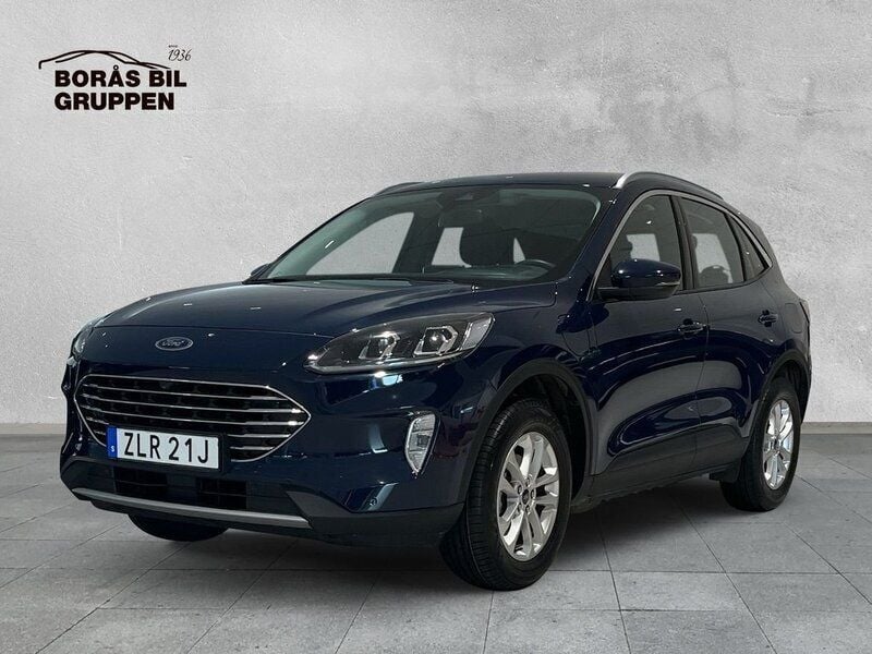 Blå Begagnad 2022 Ford Kuga Business Edition SUV | 235 000 kr (Bra pris) - Bild 1/4