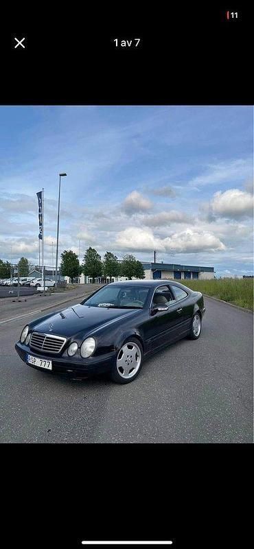 Svart Begagnad 2001 Mercedes CLK200 Elegance Sportkupé | 7 000 kr - Bild 1/4