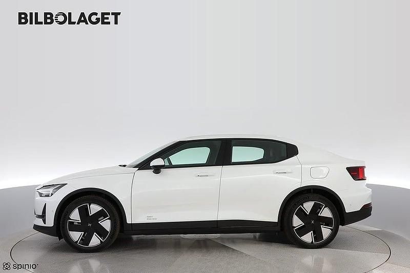 Ny Polestar 2 Plus 11 kW (15 HK) 2025 Vit Halvkombi