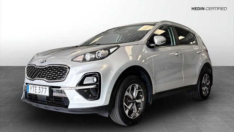 Grå (silver) Begagnad 2018 Kia Sportage Advance SUV | 224 900 kr (Marknadspris) - Bild 1/4