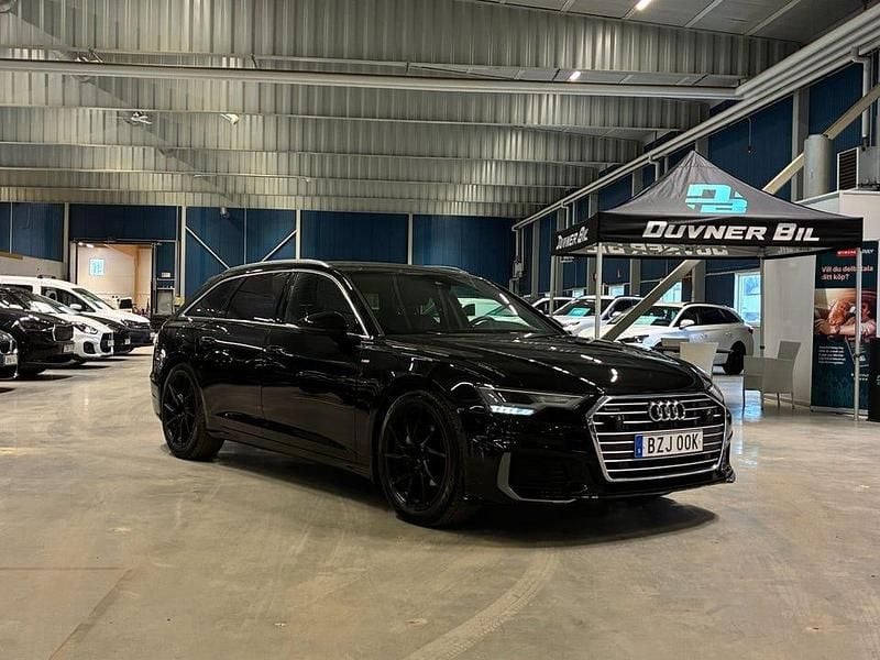 Svart Begagnad 2022 Audi A6 S-Line Kombi | 374 900 kr (Marknadspris) - Bild 1/4
