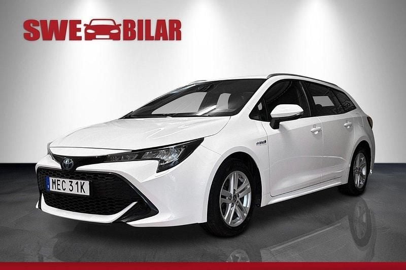 Vit Begagnad 2020 Toyota Corolla Active Kombi | 219 900 kr (Marknadspris) - Bild 1/4