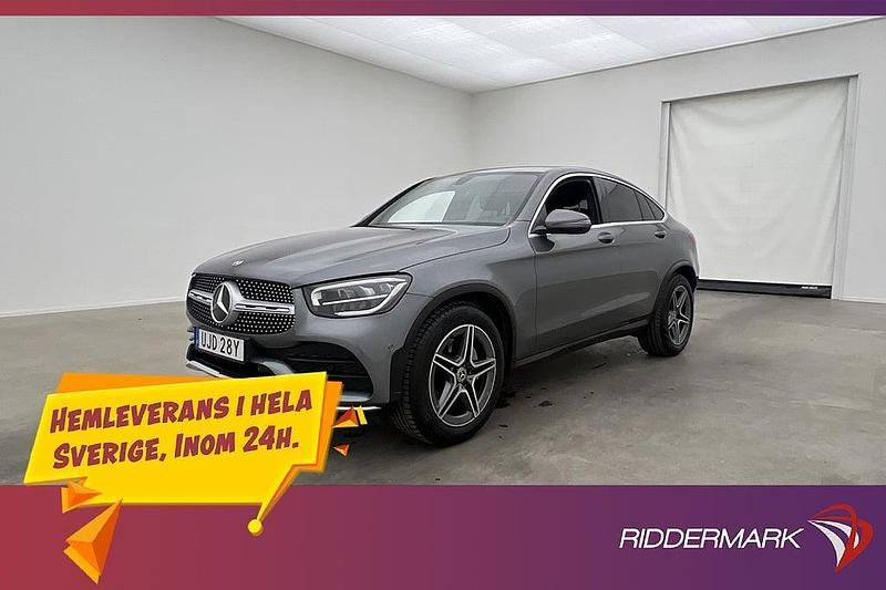 Grå Begagnad 2020 Mercedes GLC220 AMG SUV | 419 800 kr (Lite dyr) - Bild 1/3