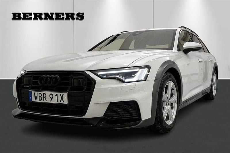 Vit Begagnad 2025 Audi A6 Allroad Proline Kombi | 549 900 kr (Marknadspris) - Bild 1/4