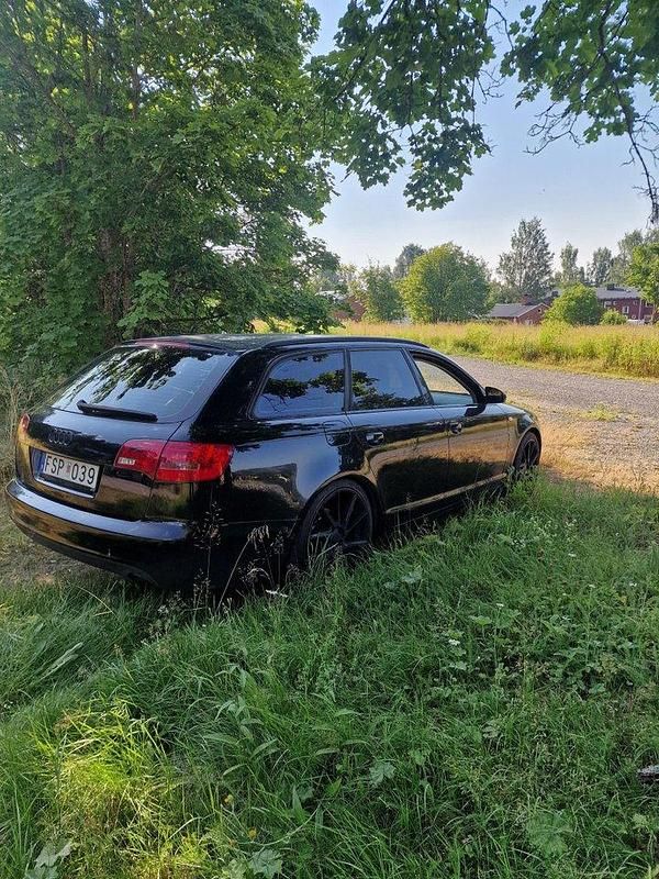 Svart Begagnad 2008 Audi A6 Proline Kombi | 66 000 kr (Marknadspris) - Bild 1/4