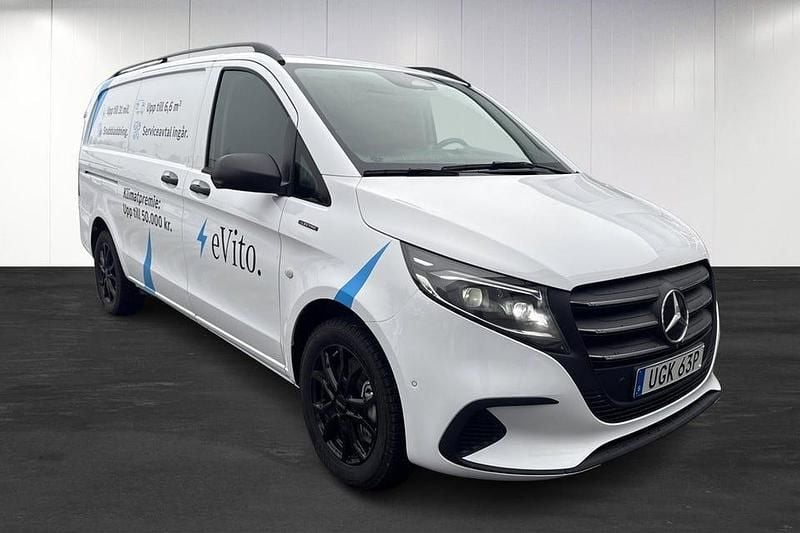 Begagnad Mercedes e-Vito 85 kW (116 HK) 2025 Vit Minibuss