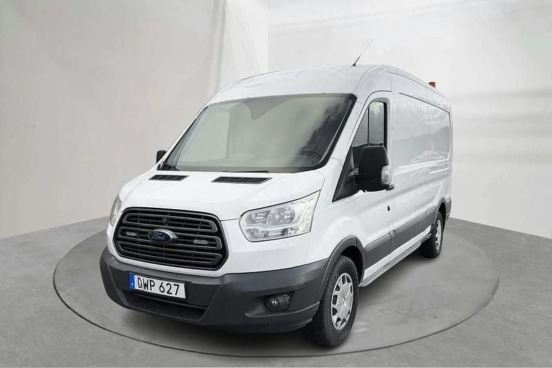 Vit Begagnad 2017 Ford Transit | 99 000 kr (Superpris) - Bild 1/4