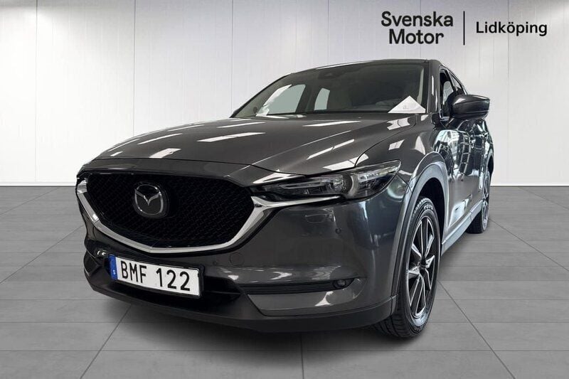 Grå Begagnad 2018 Mazda CX-5 Optimum SUV | 249 900 kr (Marknadspris) - Bild 1/4