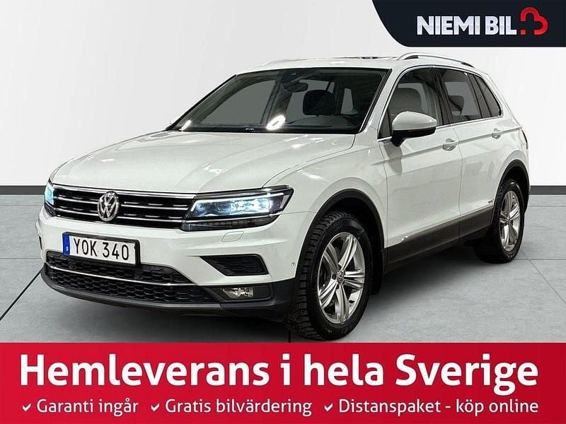 Begagnad VW Tiguan GT 190 HK (139 kW) 2018 Vit SUV