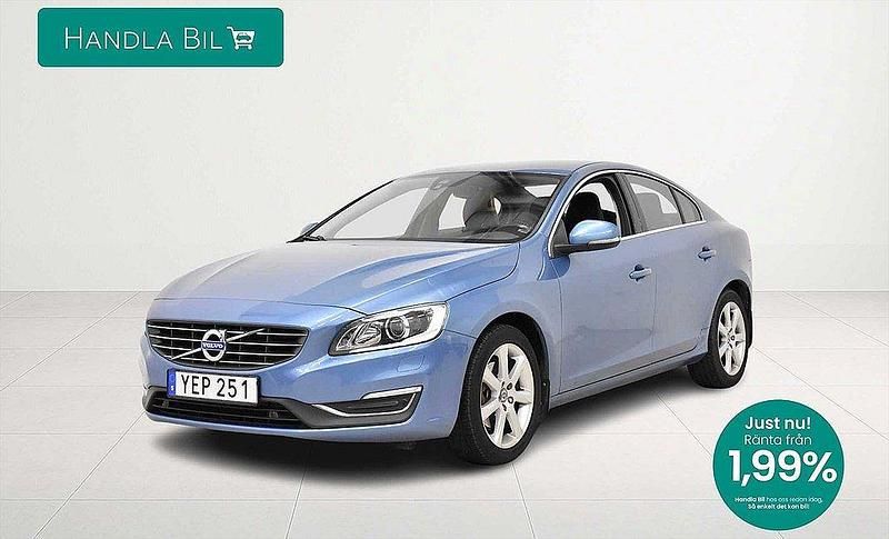Blå Begagnad 2016 Volvo S60 Sedan | 169 900 kr (Marknadspris) - Bild 1/3