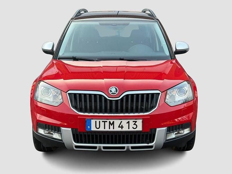 Begagnad Skoda Yeti Outdoor 125 HK (91 kW) 2016 Röd SUV