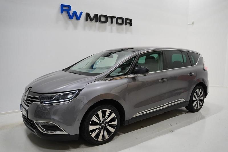 Grå Begagnad 2015 Renault Espace Minibuss | 144 900 kr (Marknadspris) - Bild 1/4