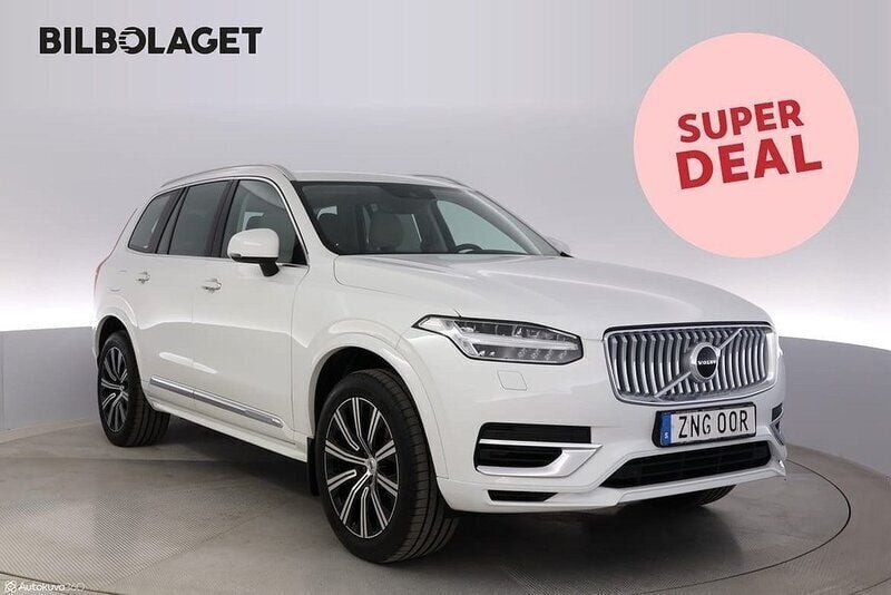 Vit Begagnad 2020 Volvo XC90 Inscription SUV | 449 800 kr (Bra pris) - Bild 1/4